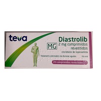 Diastrolib 2 mg comprimidos
